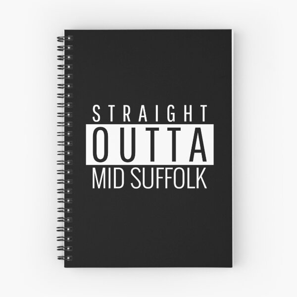 Item preview, Straight Outta Mid Suffolk designed and sold by Teelogic.