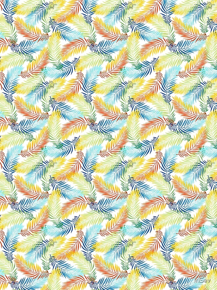 Copy of vintage pattern of leaves and branches by IriSev