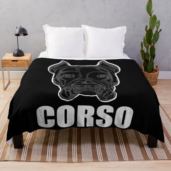 Item preview, Cane Corso Italiano Italiano Raza de Mastín Perro Negro designed and sold by PrettyLittlePic.