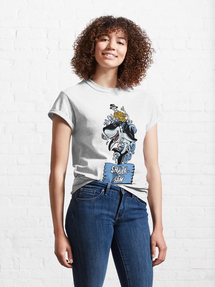 Alternate view of Sharkasm Classic T-Shirt