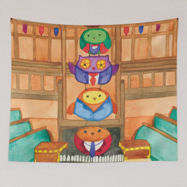 Item preview, Parliament of Owls  designed and sold by Niina  Niskanen.