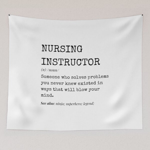Item preview, Nursing Instructor Funny Definition designed and sold by GasparArts.