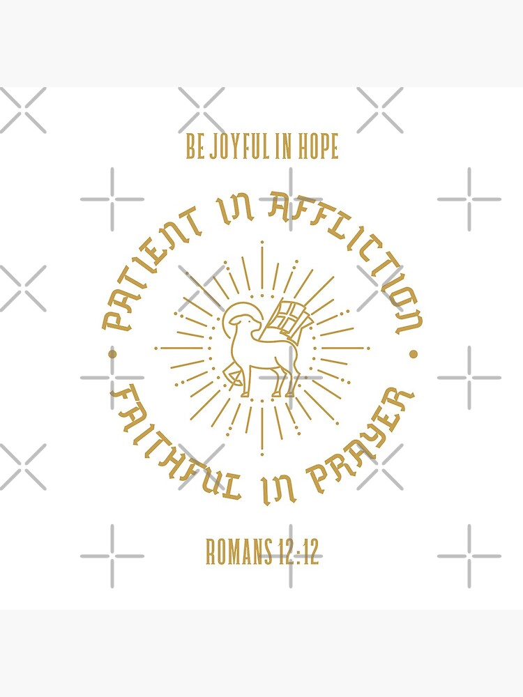 Romans 12:12 Be Joyful by Beltschazar