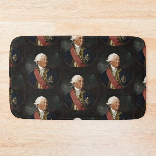 Item preview, Vintage portrait royal gentleman in powdered wig designed and sold by Vintage Designs +.