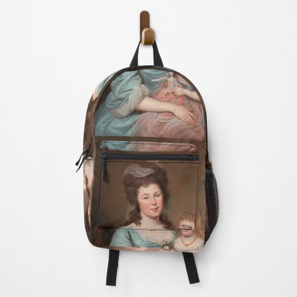 Artikelvorschau, Vintage portrait of a lady and child holding a doll entworfen und verkauft von Vintage Designs +.