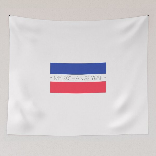 Item preview, My Exchange Year French Flag For Exchange Student designed and sold by clara steines.
