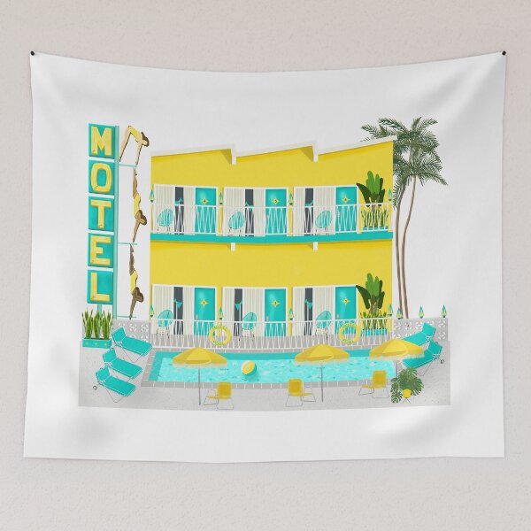Item preview, Vintage Motel Pool designed and sold by jenbucheli.
