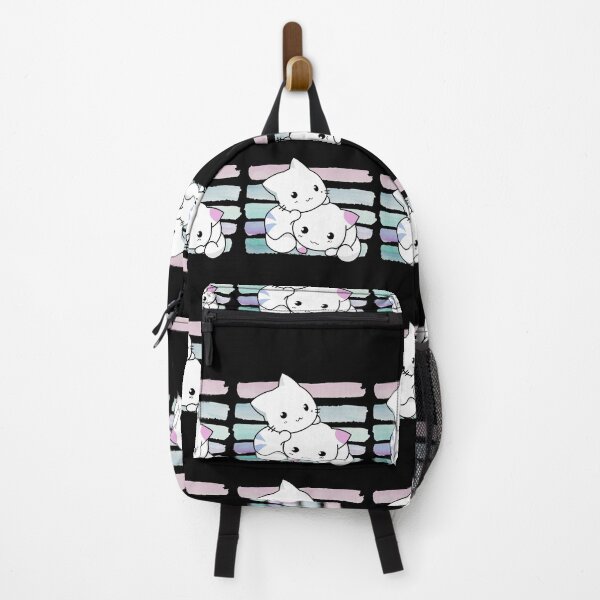 Item preview, Cute Kittens Playing!  Kawaii Illustration designed and sold by Sun Sand & Sea Art.