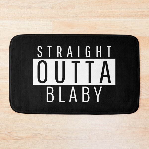 Item preview, Straight Outta Blaby leicestershire designed and sold by Teelogic.