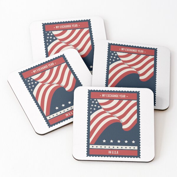 Item preview, My Exchange Year In USA American Flag For Exchange Student designed and sold by clara steines.