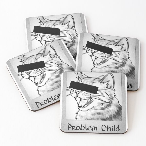 Item preview, Problem Child Cat  designed and sold by Ohfrekb.