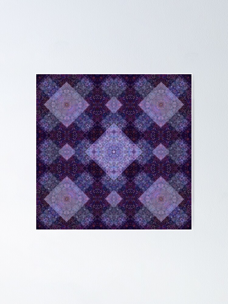Thumbnail 1 of 3, Poster, Classic Diamond Pattern. designed and sold by MindTravel.