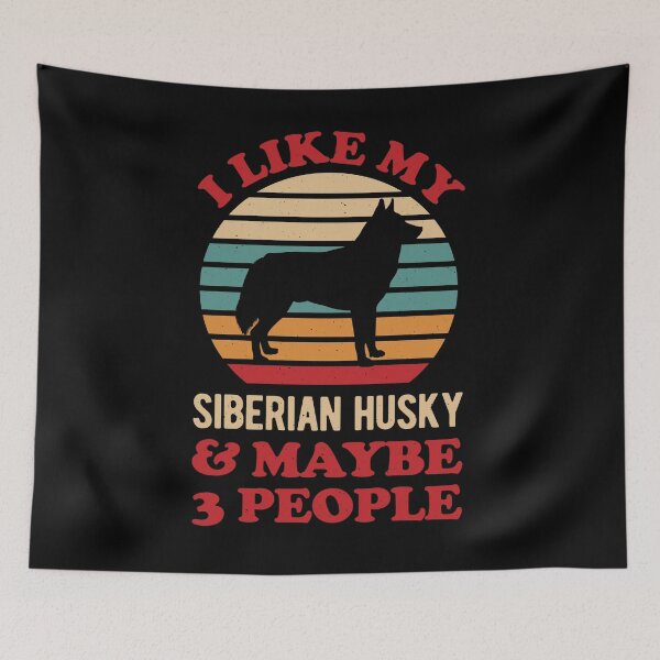 Item preview, Funny Siberian Husky designed and sold by artworkbyrihen.