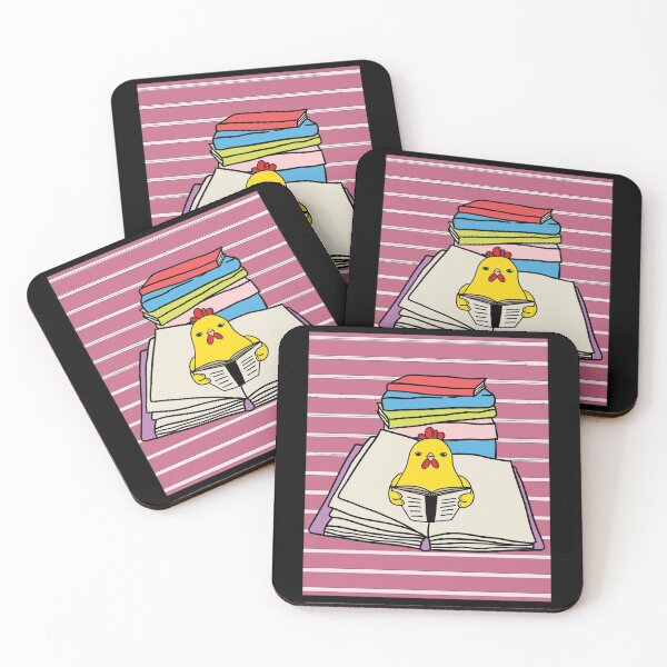 Item preview, Book Coat Chicken Library Reading Kat designed and sold by flofin.