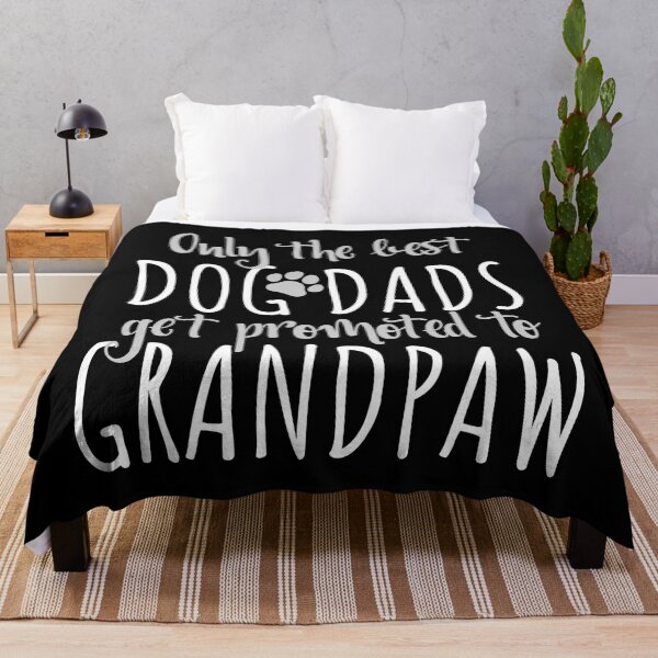 Item preview, Only The Best Dog Dads Get Promoted To Grandpaw designed and sold by CoolYule.