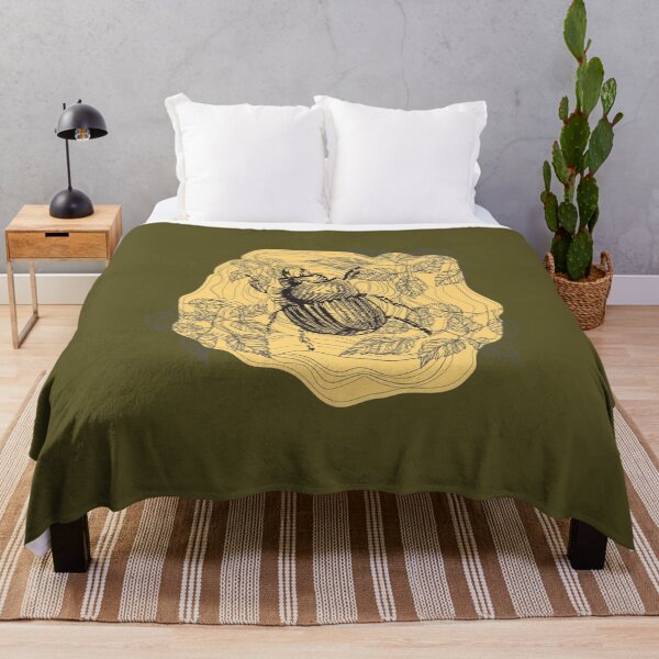 Item preview, Beetle With a Design of Leaves. designed and sold by Mrchaje.
