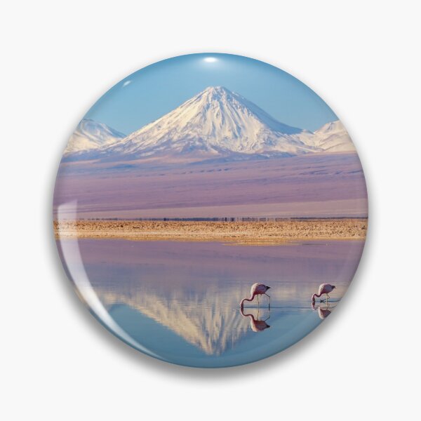 Item preview, Andean flamingos in Atacama salar, Chile designed and sold by Delphimages Art.