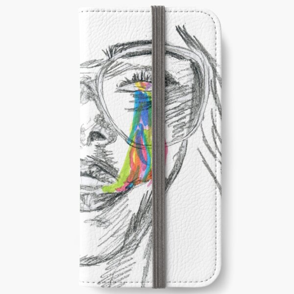 Rainbow Tears iPhone Wallet