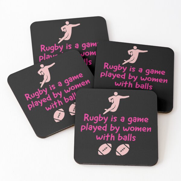 Artikelvorschau, Rugby-Spaß-Design für Frauen/Mädchen entworfen und verkauft von Artomobiles.