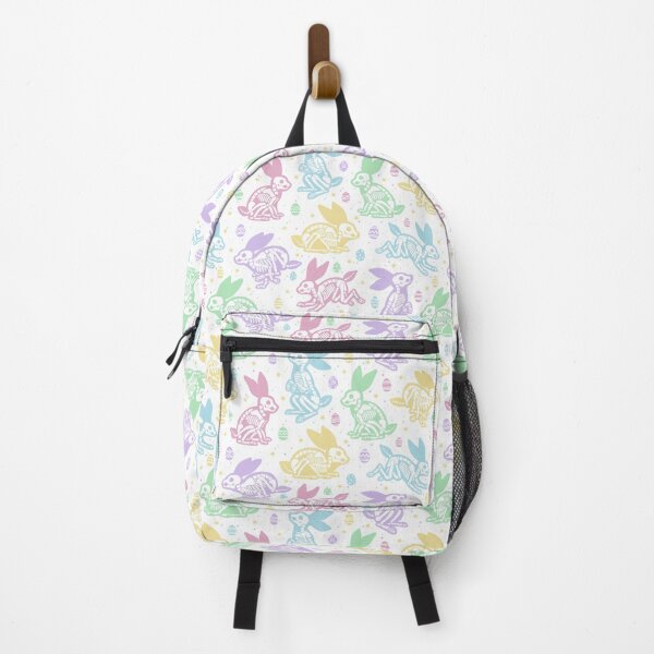 Item preview, Easter Bunny Skeletons on White designed and sold by Paisley Yazel.