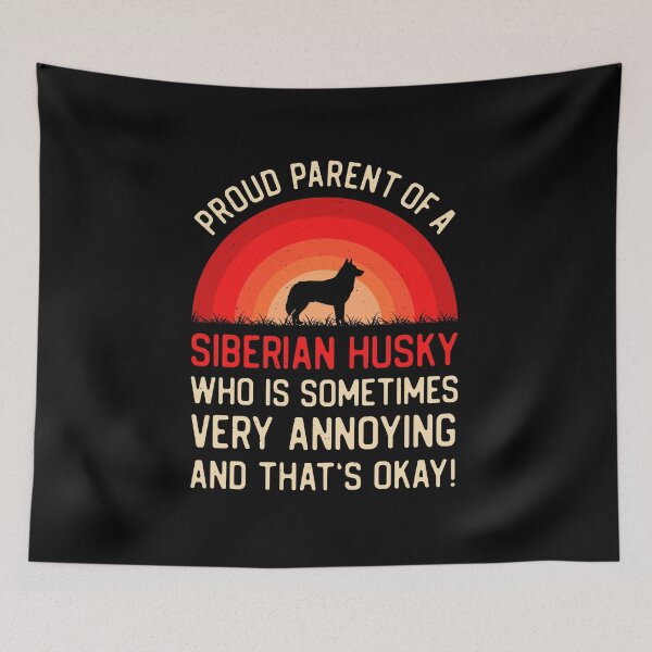 Item preview, Funny Siberian Husky designed and sold by artworkbyrihen.
