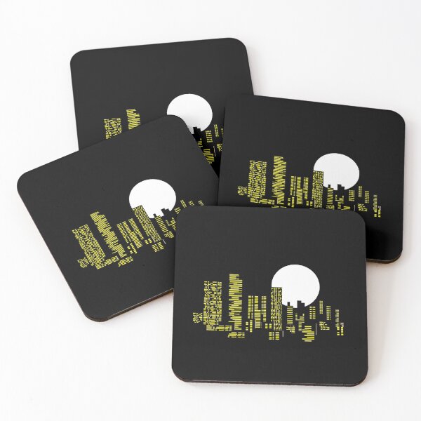 Item preview, Skyline City At Night Lights designed and sold by flofin.
