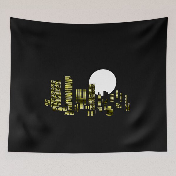 Item preview, Skyline City At Night Lights designed and sold by flofin.