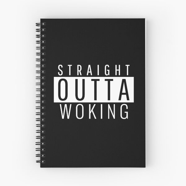 Item preview, Straight Outta Woking Surrey  designed and sold by Teelogic.