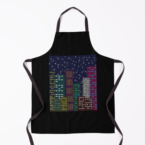 Item preview, Skyline City At Night Lights designed and sold by flofin.