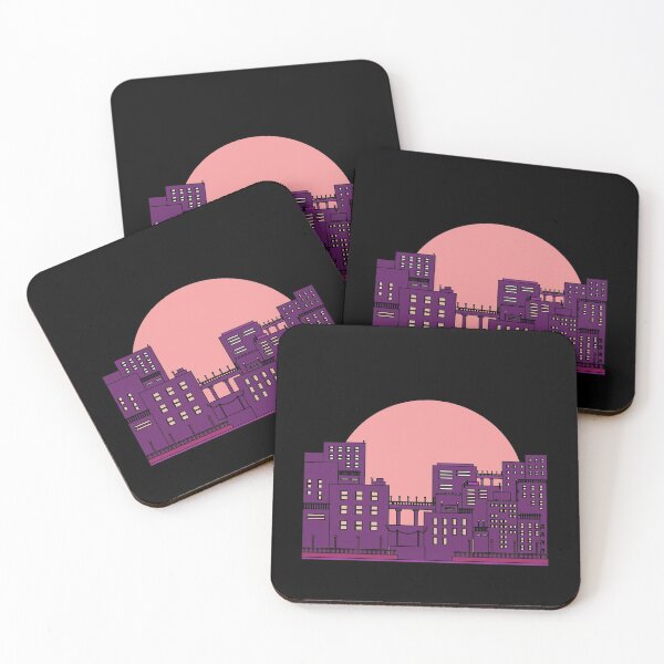Item preview, Skyline City At Night Lights designed and sold by flofin.