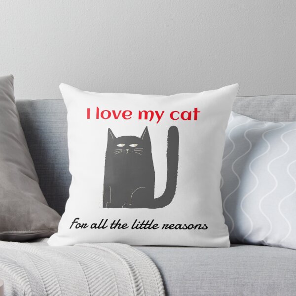 Artikelvorschau, Ich liebe meine Katze aus all den kleinen Gründen entworfen und verkauft von ThinkAndReflect.