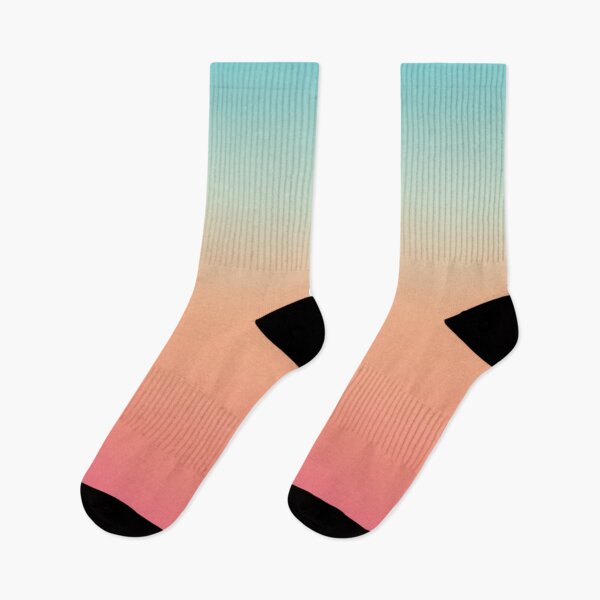 Item preview, Sunset Abstract in shades of coral, orange, yellow, green and blue designed and sold by AnitaLynne.