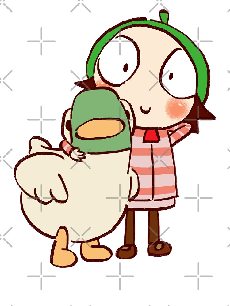 I draw sarah and duck #1 / children's cartoon