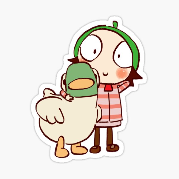 Item preview, I draw sarah and duck #1 / children's cartoon designed and sold by RansRoom.
