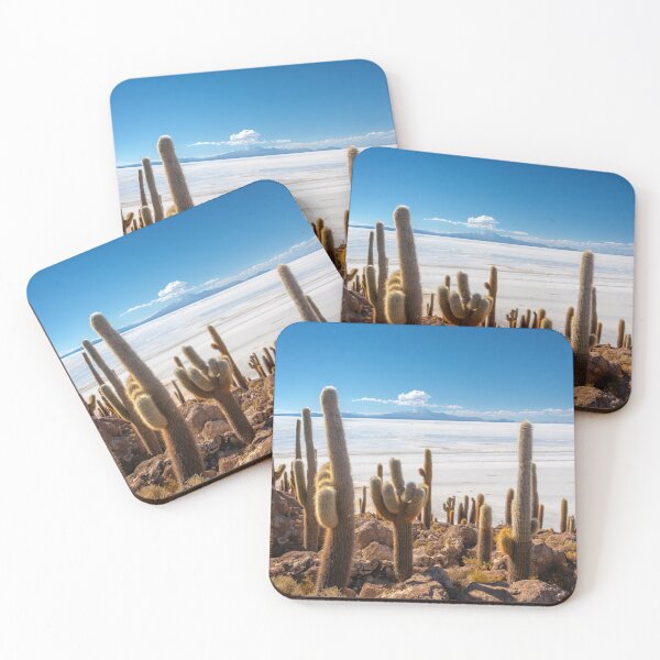 Item preview, Incahuasi island in Salar de Uyuni, Bolivia designed and sold by Delphimages Art.