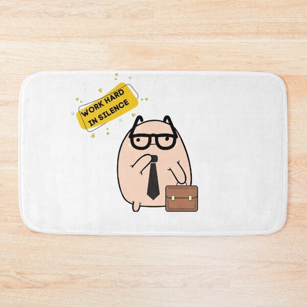 Item preview, Work in silence, little thumb guy's adventures designed and sold by Yellowsprint.