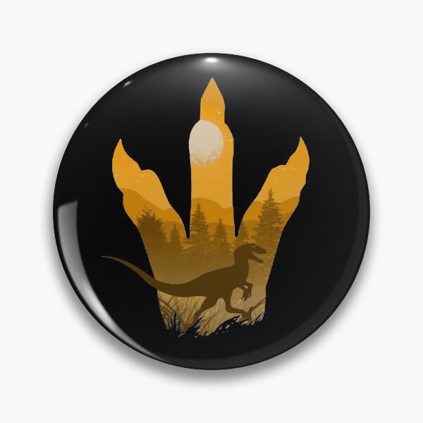 Item preview, Utahraptor Dinosaur at Night • Yellow designed and sold by FalconArt.