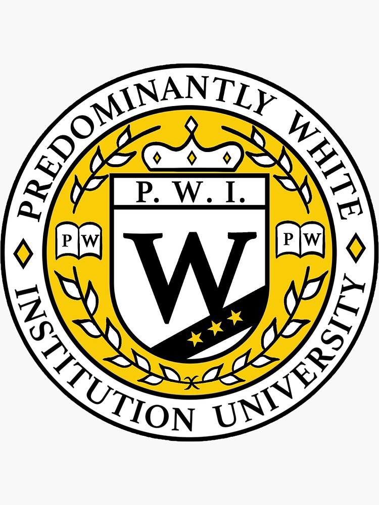 "PWI University Logo" Sticker for Sale by ninocencio Redbubble