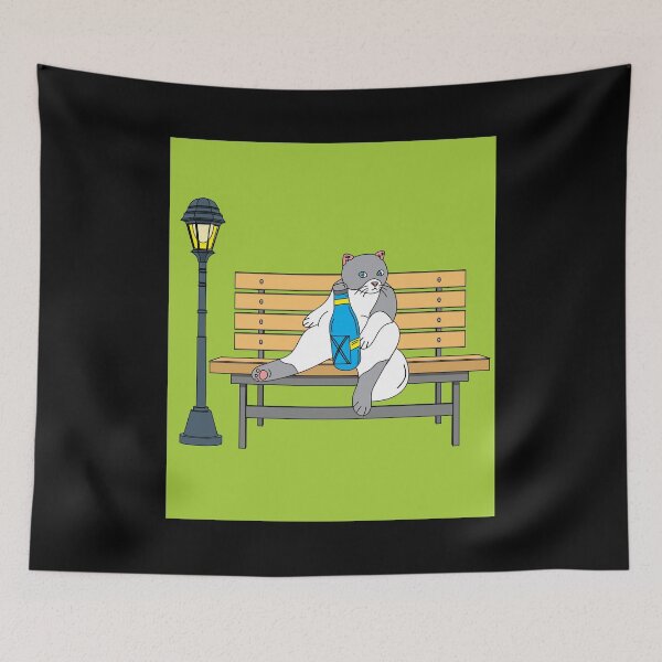 Item preview, Relaxation Drink Cat Calm designed and sold by flofin.