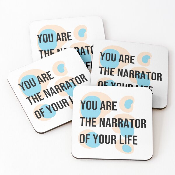 Item preview, You Are The Narrator Of Your Life designed and sold by MirkasDesign.