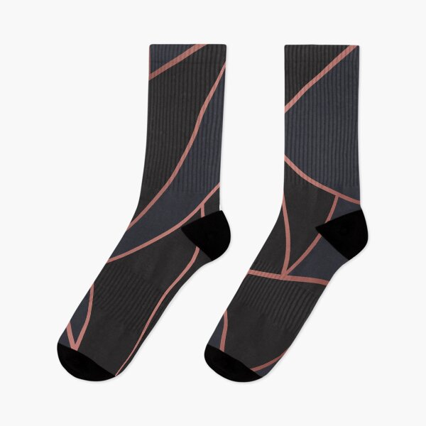 Item preview, Navy blue, black and copper geometric background designed and sold by Jenmag.