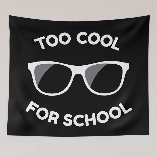 Item preview, Too Cool For School (White) designed and sold by STUDIO-72.