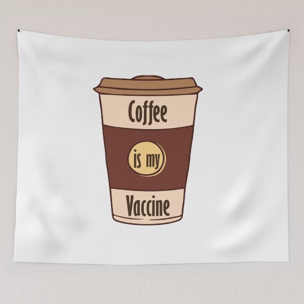 Artikelvorschau, Kaffee ist mein Impfstoff entworfen und verkauft von empathylife.