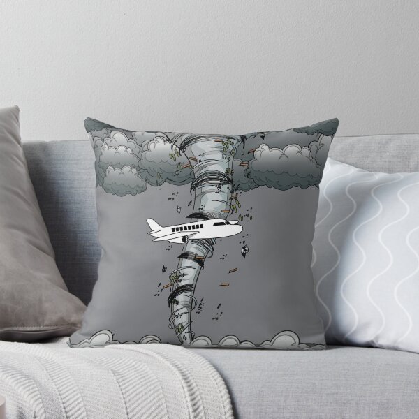 Item preview, Tornado Airplane Storm Weather designed and sold by flofin.