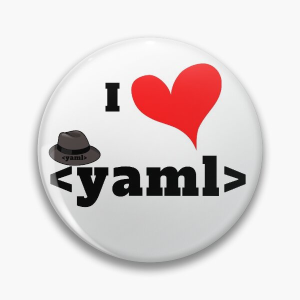 Item preview, I love <yaml> designed and sold by DevOps-it.