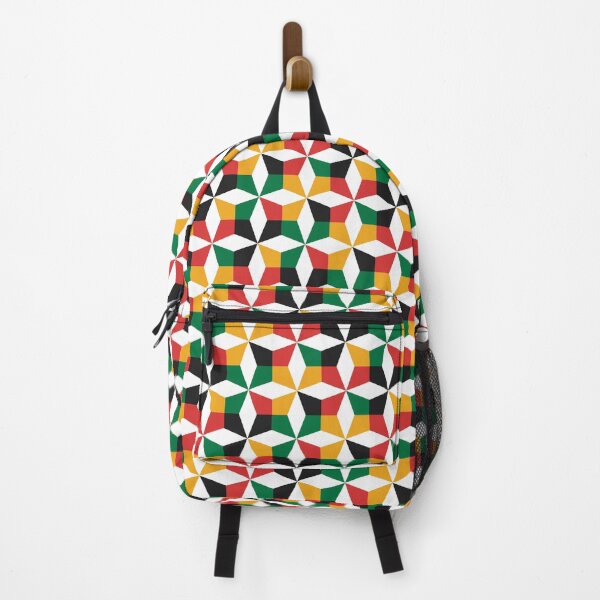 Item preview, Geometric Diamond Pattern (Rasta Colours) designed and sold by John Uttley.