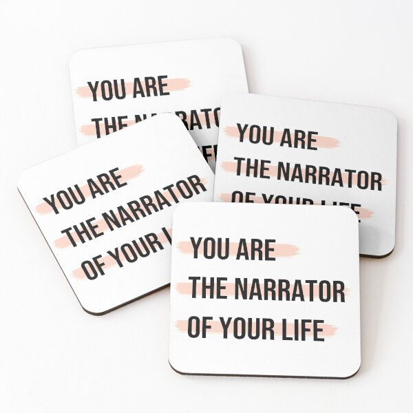 Item preview, You Are The Narrator Of Your Life designed and sold by MirkasDesign.