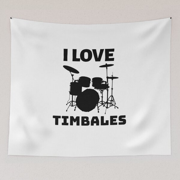 Item preview, I love timbales designed and sold by basileiossav.