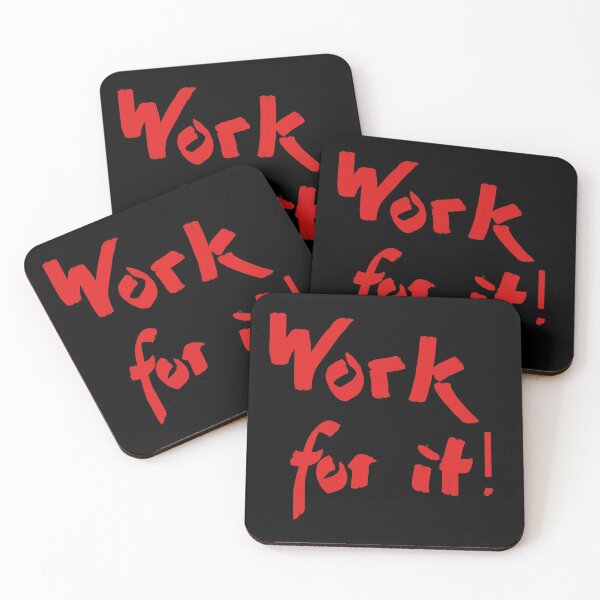 Item preview, Work for it! designed and sold by WalderDesign.