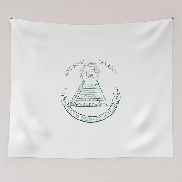 Item preview, Funny Dollar Bill Parody - Almond Milk is Legend Dairy! - Money Spoof designed and sold by Cosmic-Ferret.